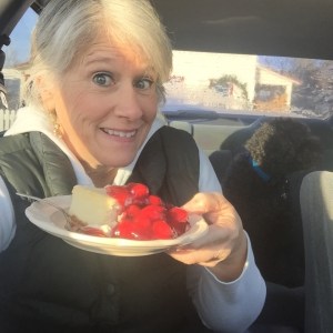 I just HAD to eat a piece of cheesecake for breakfast! Right?