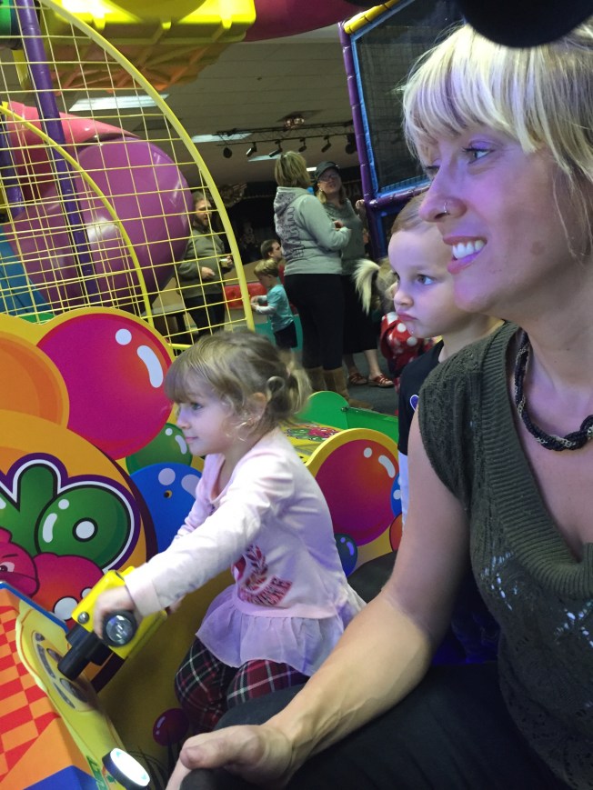 Mama playing games too!