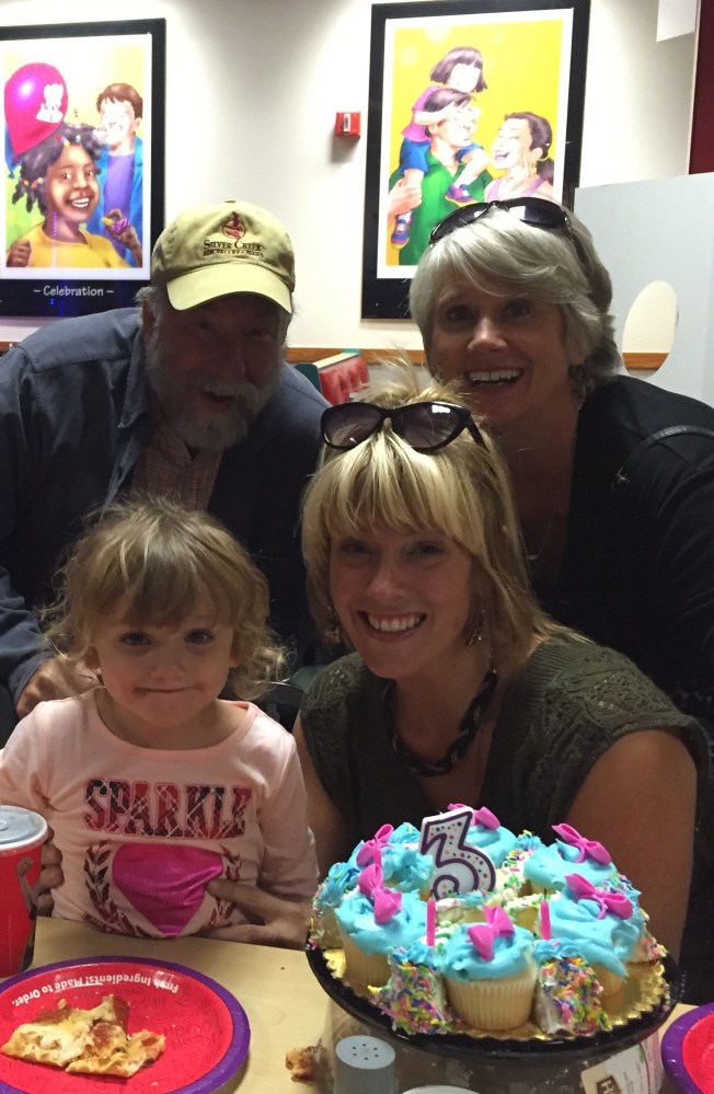 Pops and Mimi, Mama and the birthday girl!